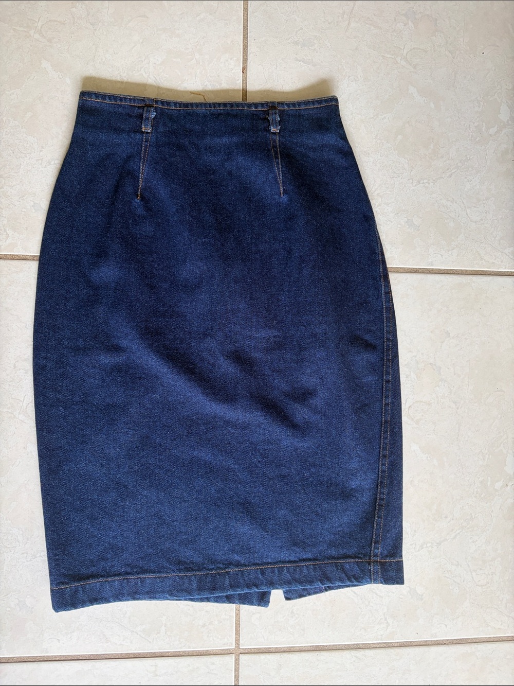 🔥The Limited Dark Blue Denim Pencil Skirt